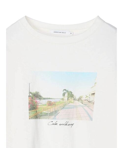 AMERICAN HOLIC(アメリカンホリック)の「フォト転写カットプルオーバー(Tシャツ/カットソー・レディース・B/A・L/M)」の18枚目の写真