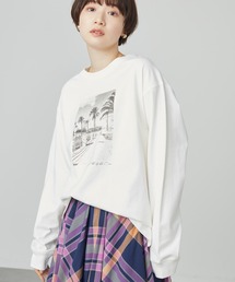 AMERICAN HOLIC | フォト転写カットプルオーバー(Tシャツ/カットソー)