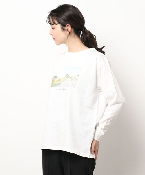 AMERICAN HOLIC(アメリカンホリック)の「フォト転写カットプルオーバー(Tシャツ/カットソー・レディース・B/A・L/M)」の5枚目の写真