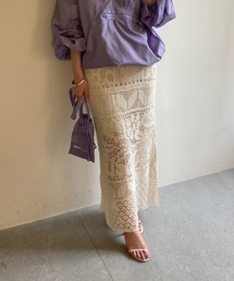 Whim Gazette | 【GEMINI】かぎ針スカート(スカート)