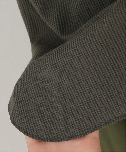 JOURNAL STANDARD relume（ジャーナルスタンダード　レリューム）の「TCワッフルオーバーサイズロングスリーブTシャツ◆（Tシャツ/カットソー・レディース・チャコールグレー/オートミール/ベージュ系その他・FREE）」の15枚目の写真