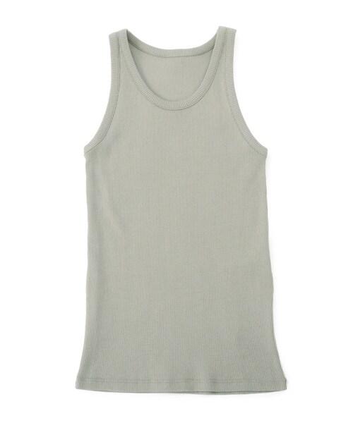 UNTITLED（アンタイトル）の「◆【steady掲載】アメリカンスリーブタンクトップ＜洗える＞（タンクトップ・レディース・ブラック/オフホワイト/サンドベージュ・02）」の3枚目の写真