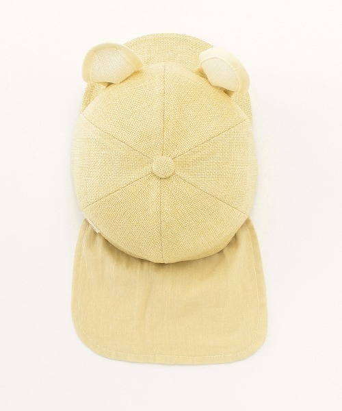 petit main（プティマイン）の「耳つきキャップ（キャップ・キッズ・アイボリー/ベージュ・48cm/46cm）」の12枚目の写真