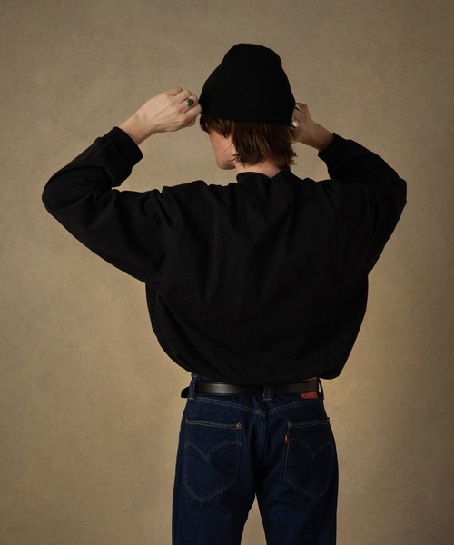 Levi's(リーバイス)の「Levi's(R) RED モックネック ロングスリーブカットソー CAVIAR(Tシャツ/カットソー・メンズ・ブラック・L/XL/S/M)」の15枚目の写真