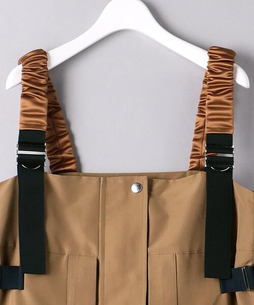 Sacai（サカイ）の「＜sacai（サカイ）＞グログラン ミックス ワンピース BEIGE ■■■（ワンピース・レディース・ベージュ・1）」の3枚目の写真