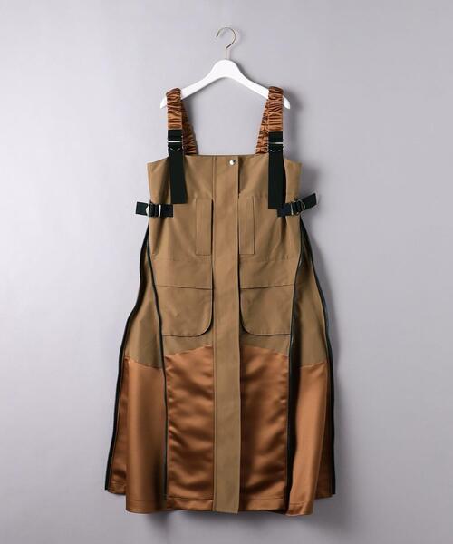 Sacai（サカイ）の「＜sacai（サカイ）＞グログラン ミックス ワンピース BEIGE ■■■（ワンピース・レディース・ベージュ・1）」の7枚目の写真