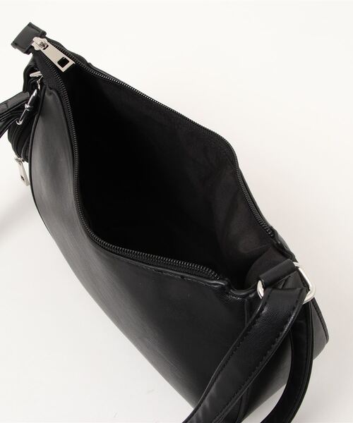 Right-on（ライトオン）の「【HONEYSUCKLE ROSE】コインケース付きショルダー（ショルダーバッグ・レディース・ブラック/オフホワイト・フリー）」の8枚目の写真