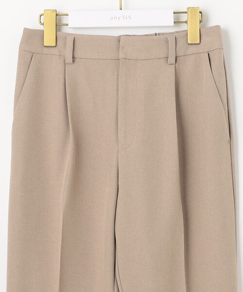 ANY SIS（エニィスィス）の「【セットアップ可】リネンライクポリエステル パンツ（その他パンツ・レディース・黄土色系/ネイビー系/ベージュ系/ライトグレー系・3/2/1）」の20枚目の写真