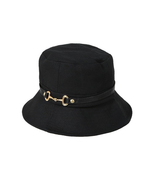 Julia Boutique(ジュリアブティック)の「ビット付きバケットハット/22135(ハット・レディース・ホワイト/ブラック・ONE)」の16枚目の写真