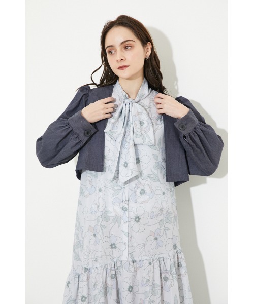 rienda(リエンダ)の「3WAYトレンチコート(トレンチコート・レディース・ライトグレー/アイボリー/ダークブルー・SMALL/MEDIUM)」の15枚目の写真