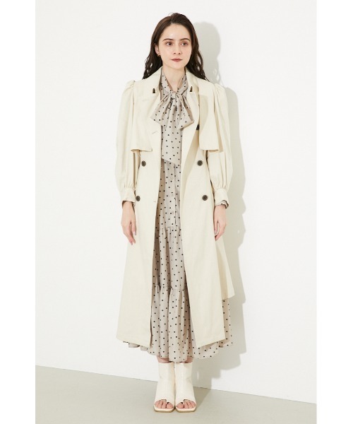 rienda(リエンダ)の「3WAYトレンチコート(トレンチコート・レディース・ライトグレー/アイボリー/ダークブルー・SMALL/MEDIUM)」の21枚目の写真