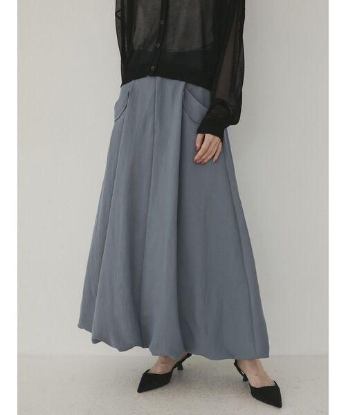 COTORICA(コトリカ)の「カラーバルーンスカート(スカート・レディース・ベージュ/イエロー/ブルー・SMALL/MEDIUM)」の2枚目の写真