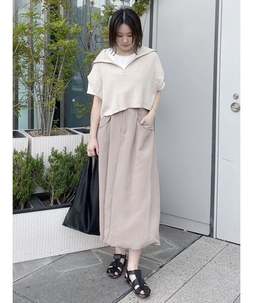 COTORICA(コトリカ)の「カラーバルーンスカート(スカート・レディース・ベージュ/イエロー/ブルー・SMALL/MEDIUM)」の18枚目の写真