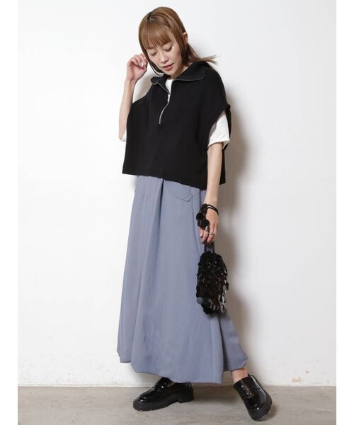COTORICA(コトリカ)の「カラーバルーンスカート(スカート・レディース・ベージュ/イエロー/ブルー・SMALL/MEDIUM)」の13枚目の写真