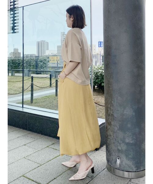 COTORICA(コトリカ)の「カラーバルーンスカート(スカート・レディース・ベージュ/イエロー/ブルー・SMALL/MEDIUM)」の8枚目の写真