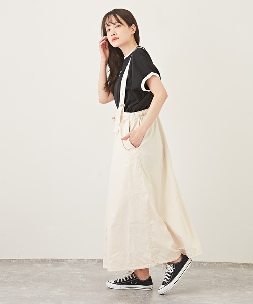 CUBE SUGAR（キューブシュガー）の「速乾ドライMVSドルマンスリーブロゴリンガーTシャツ（Tシャツ/カットソー・レディース・サーモンピンク/ブルー/ブラック/ホワイト・M）」の11枚目の写真