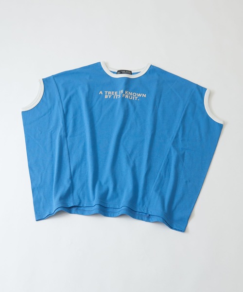 CUBE SUGAR（キューブシュガー）の「速乾ドライMVSドルマンスリーブロゴリンガーTシャツ（Tシャツ/カットソー・レディース・サーモンピンク/ブルー/ブラック/ホワイト・M）」の19枚目の写真