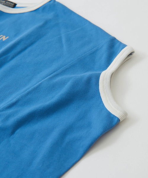 CUBE SUGAR（キューブシュガー）の「速乾ドライMVSドルマンスリーブロゴリンガーTシャツ（Tシャツ/カットソー・レディース・サーモンピンク/ブルー/ブラック/ホワイト・M）」の22枚目の写真