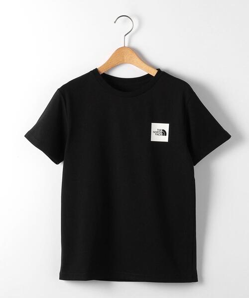 THE NORTH FACE（ザノースフェイス）の「＜THE NORTH FACE（ザノースフェイス）＞TJ  ショートスリーブ スクエアロゴT140cm-150cm◆（Tシャツ/カットソー・キッズ・ホワイト/ブラック/ライラック・140cm/150cm）」の2枚目の写真