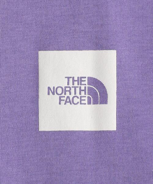 THE NORTH FACE（ザノースフェイス）の「＜THE NORTH FACE（ザノースフェイス）＞TJ  ショートスリーブ スクエアロゴT140cm-150cm◆（Tシャツ/カットソー・キッズ・ホワイト/ブラック/ライラック・140cm/150cm）」の8枚目の写真