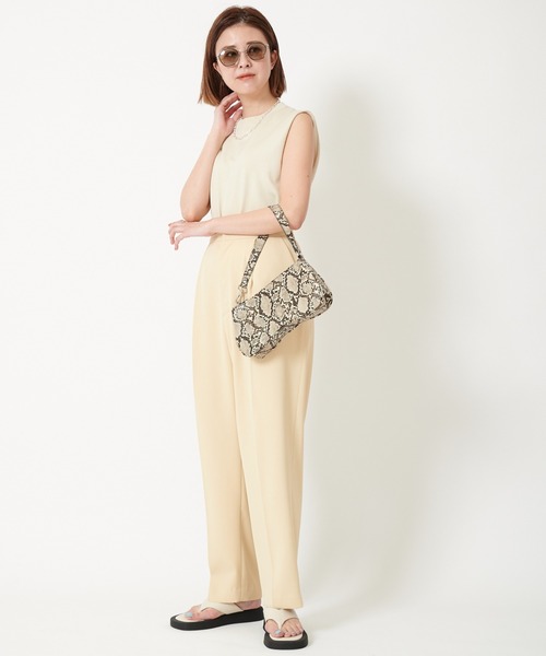 U by SPICK&SPAN(ユーバイスピックアンドスパン)の「ノースリーブ ニットプルオーバー◆(タンクトップ・レディース・ブラック/オレンジ/ホワイト系その他・FREE)」の15枚目の写真
