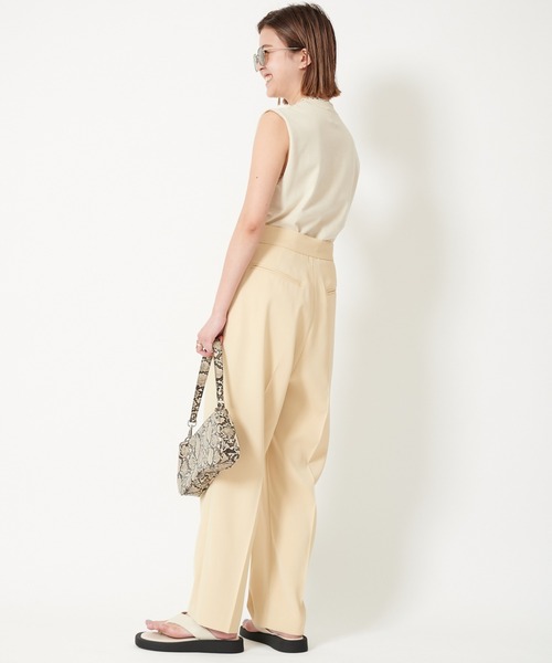 U by SPICK&SPAN(ユーバイスピックアンドスパン)の「ノースリーブ ニットプルオーバー◆(タンクトップ・レディース・ブラック/オレンジ/ホワイト系その他・FREE)」の17枚目の写真