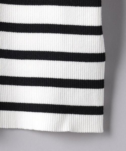 UNITED ARROWS（ユナイテッドアローズ）の「＜UNITED ARROWS＞C/P Uネック ニット W（ニット/セーター・レディース・ホワイト/ブラック/その他1・FREE）」の15枚目の写真