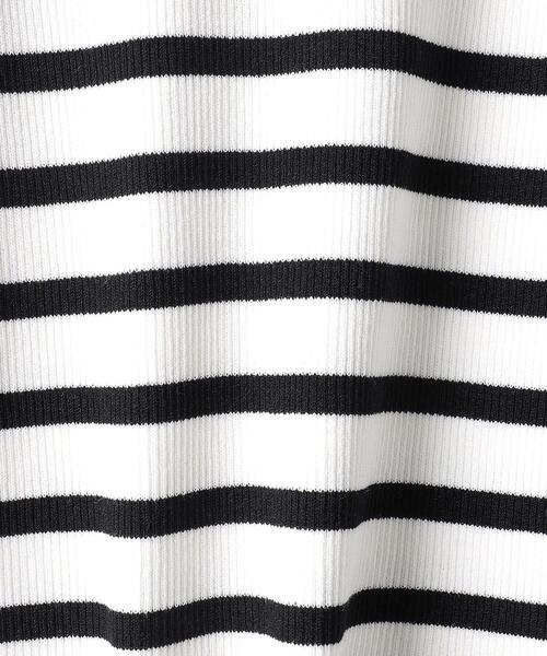 UNITED ARROWS（ユナイテッドアローズ）の「＜UNITED ARROWS＞C/P Uネック ニット W（ニット/セーター・レディース・ホワイト/ブラック/その他1・FREE）」の16枚目の写真