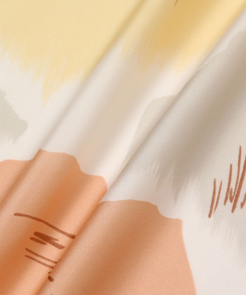 ROPE' PICNIC(ロペピクニック)の「リング付きペールトーンカラーロングスカーフ(バンダナ/スカーフ・レディース・ピンク/グリーン系その他・FREE)」の6枚目の写真