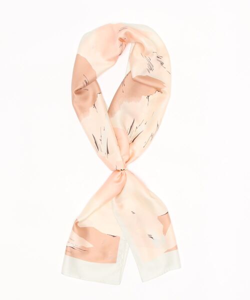 ROPE' PICNIC(ロペピクニック)の「リング付きペールトーンカラーロングスカーフ(バンダナ/スカーフ・レディース・ピンク/グリーン系その他・FREE)」の4枚目の写真