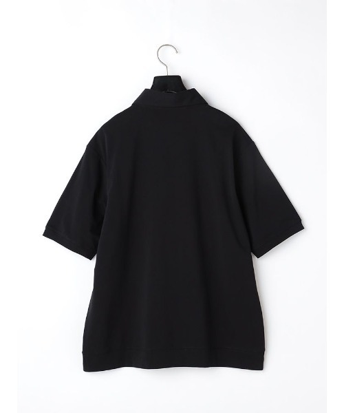 Perfect Suit FActory（パーフェクトスーツファクトリー）の「インナーメッシュ付き　ポロシャツ　オフホワイト/ブラック/グレー（ポロシャツ・メンズ・オフホワイト/ライトグレー/ブラック・L/LL/M）」の5枚目の写真