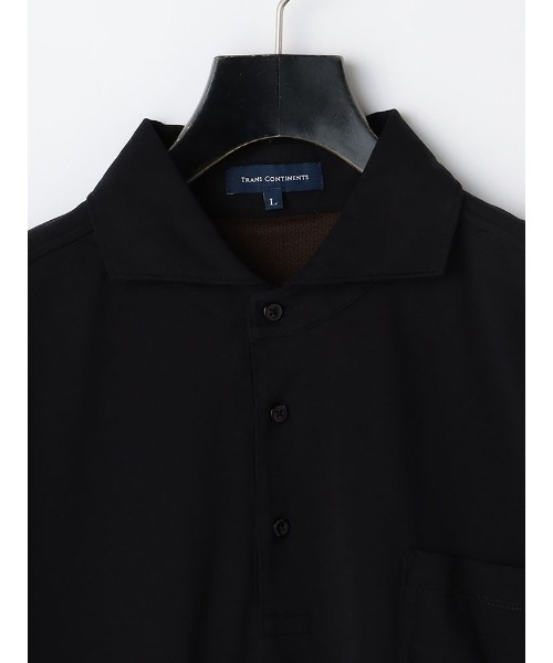 Perfect Suit FActory（パーフェクトスーツファクトリー）の「インナーメッシュ付き　ポロシャツ　オフホワイト/ブラック/グレー（ポロシャツ・メンズ・オフホワイト/ライトグレー/ブラック・L/LL/M）」の6枚目の写真