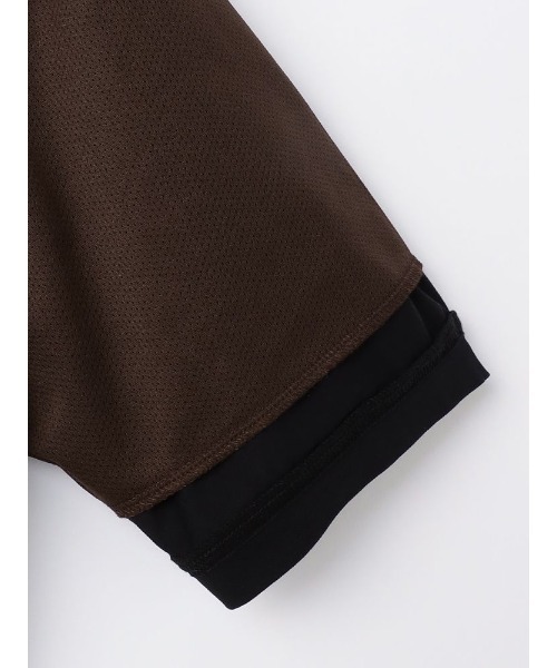 Perfect Suit FActory（パーフェクトスーツファクトリー）の「インナーメッシュ付き　ポロシャツ　オフホワイト/ブラック/グレー（ポロシャツ・メンズ・オフホワイト/ライトグレー/ブラック・L/LL/M）」の9枚目の写真