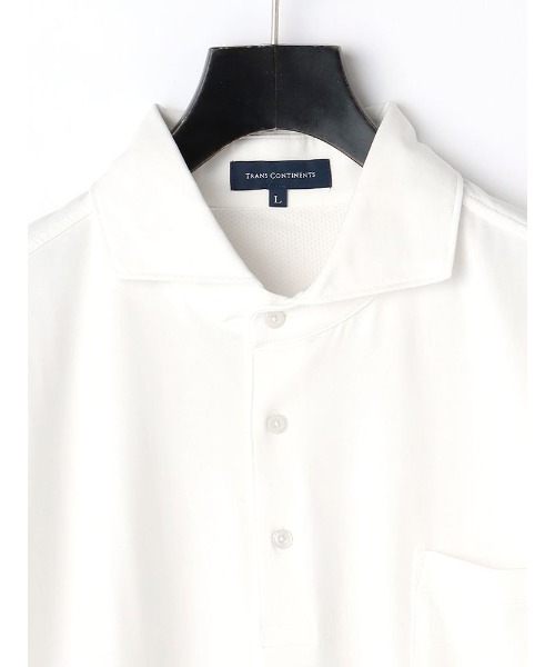 Perfect Suit FActory（パーフェクトスーツファクトリー）の「インナーメッシュ付き　ポロシャツ　オフホワイト/ブラック/グレー（ポロシャツ・メンズ・オフホワイト/ライトグレー/ブラック・L/LL/M）」の13枚目の写真