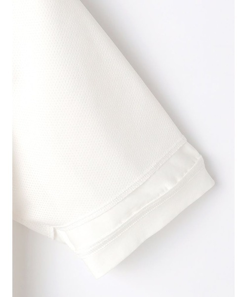 Perfect Suit FActory（パーフェクトスーツファクトリー）の「インナーメッシュ付き　ポロシャツ　オフホワイト/ブラック/グレー（ポロシャツ・メンズ・オフホワイト/ライトグレー/ブラック・L/LL/M）」の16枚目の写真