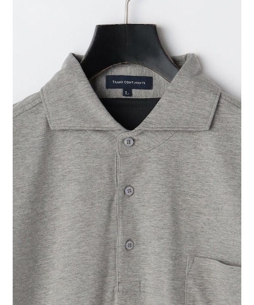 Perfect Suit FActory（パーフェクトスーツファクトリー）の「インナーメッシュ付き　ポロシャツ　オフホワイト/ブラック/グレー（ポロシャツ・メンズ・オフホワイト/ライトグレー/ブラック・L/LL/M）」の20枚目の写真