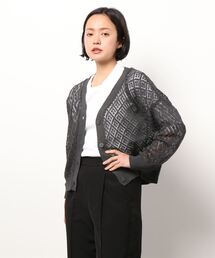 sm2rhythm | 柄編みニットカーディガン(カーディガン/ボレロ)