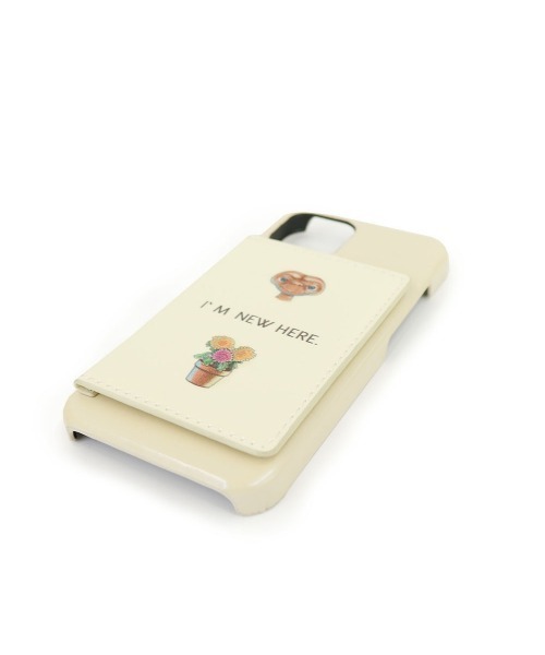 ACCOMMODE（アコモデ）の「E.T. パテントiPhoneケース13（スマホケース/カバー・レディース・ブラック/アイボリー・FREE）」の5枚目の写真