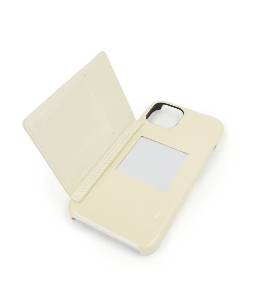 ACCOMMODE（アコモデ）の「E.T. パテントiPhoneケース13（スマホケース/カバー・レディース・ブラック/アイボリー・FREE）」の6枚目の写真