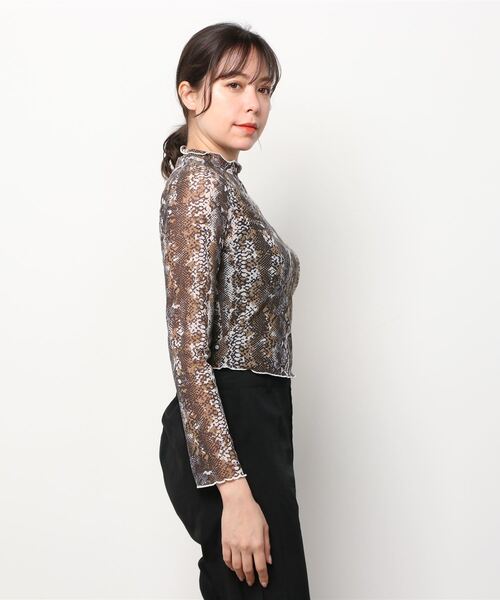 adidas（アディダス）の「スネーク メッシュトップ [SNAKE MESH