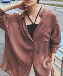 リブバッククロスホルターキャミ