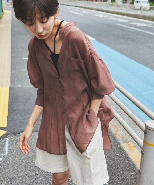 Auntie Rosa Holiday（アンティローザホリデー）の「リブバッククロスホルターキャミ（キャミソール・レディース・ブラック/ブラウン/イエロー・FREE）」の8枚目の写真