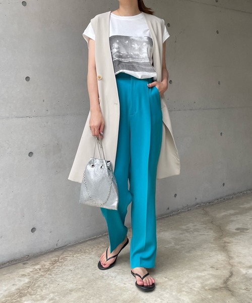 DouDou(ドゥドゥ)の「フォトTEE(Tシャツ/カットソー・レディース・ホワイト/ホワイト系その他・FREE)」の3枚目の写真