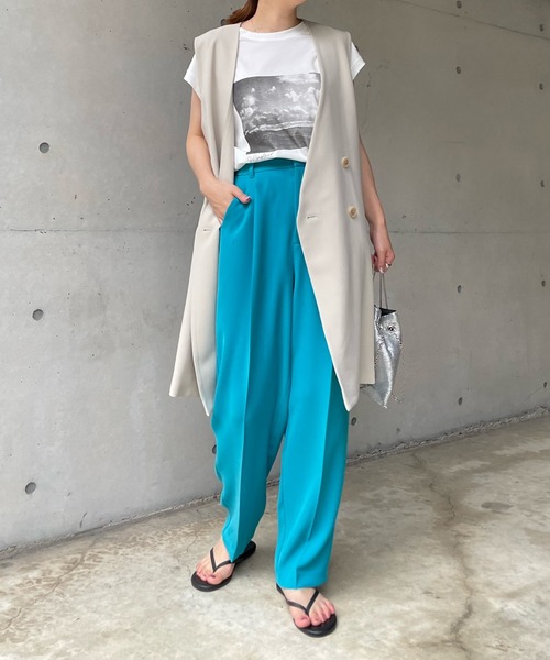 DouDou(ドゥドゥ)の「フォトTEE(Tシャツ/カットソー・レディース・ホワイト/ホワイト系その他・FREE)」の4枚目の写真