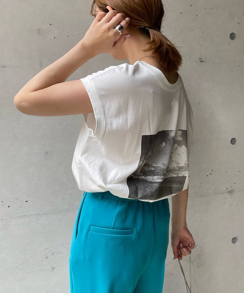 DouDou(ドゥドゥ)の「フォトTEE(Tシャツ/カットソー・レディース・ホワイト/ホワイト系その他・FREE)」の11枚目の写真