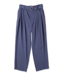 CULLNI | 22-AW-039/ 2 Tuck Wide Pants with long belt(スラックス)