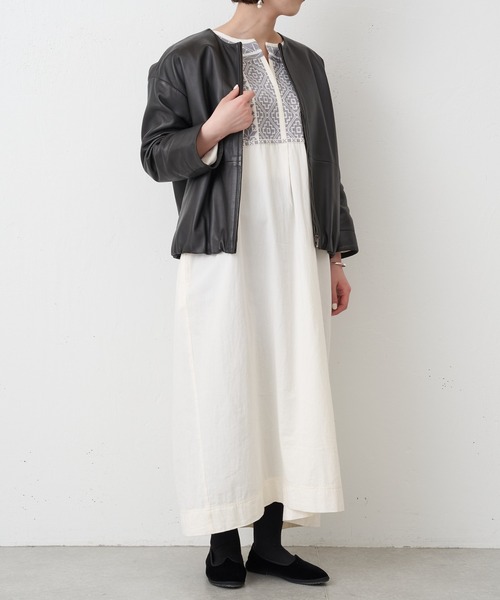 BEARDSLEY ビアズリー グレー 切替し ワンピース R108 BEARDSLEY ビアズリー グレー 切替し ワンピース R108 - メルカリ