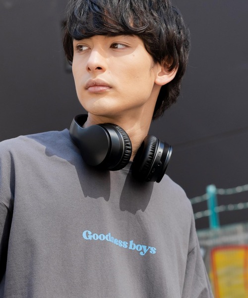 Rocky Monroe（ロッキーモンロー）の「オーバーサイズ 別注 エンジェルプリント半袖Tシャツ アメリカコットン（Tシャツ/カットソー・メンズ・ホワイト/ブラック/パープル/ブルー/グリーン/チャコール・M/L/XL）」の15枚目の写真