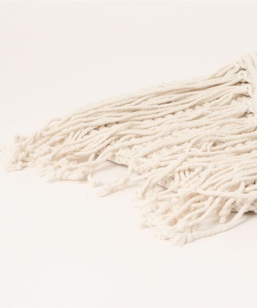 Kahiko（カヒコ）の「【Kahiko】アイラナマクラメ編みフリンジショルダーバッグ（ショルダーバッグ・レディース・ホワイト/ベージュ・FREE）」の5枚目の写真