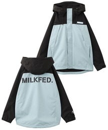 MILKFED. | BACK LOGO BICOLOR MOUNTAIN PARKA(マウンテンパーカー)